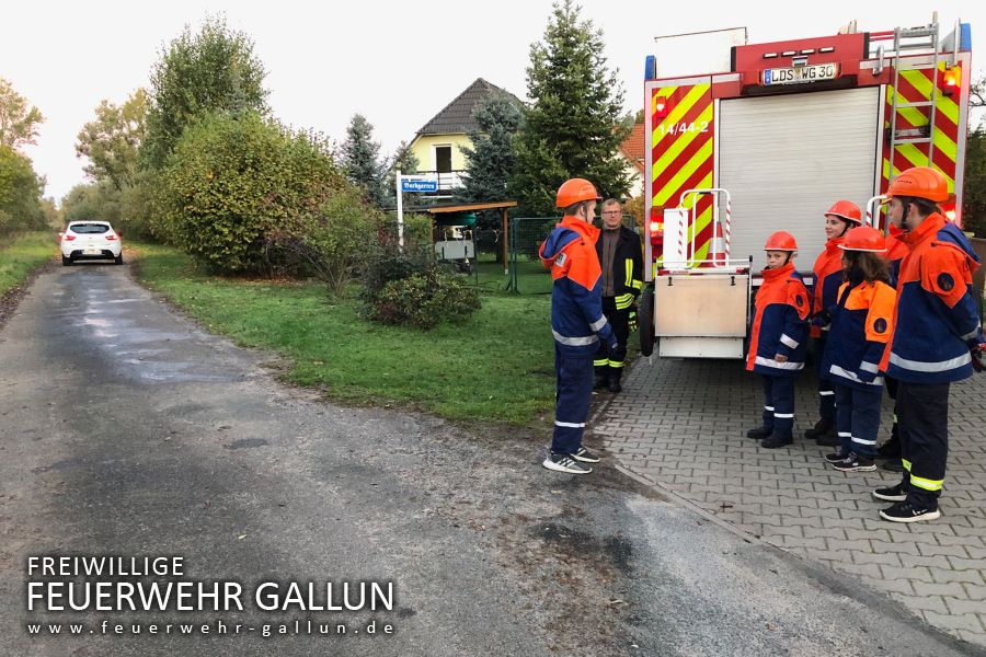 Berufsfeuerwehr-Wochenende unserer Jugendfeuerwehr